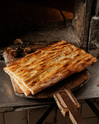 Pizza Bianca a Legna